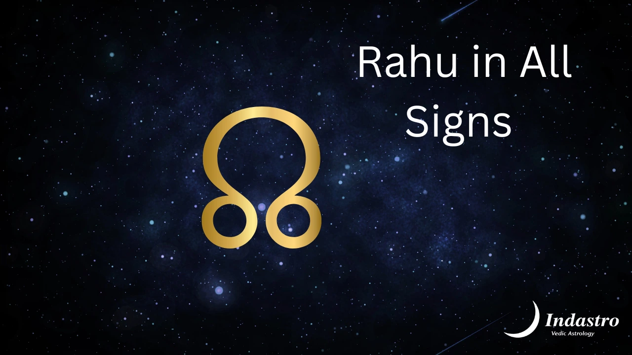 Rahu in Different Signs